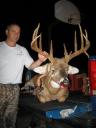Big Kansas Buck Has Third Antler in the Eye