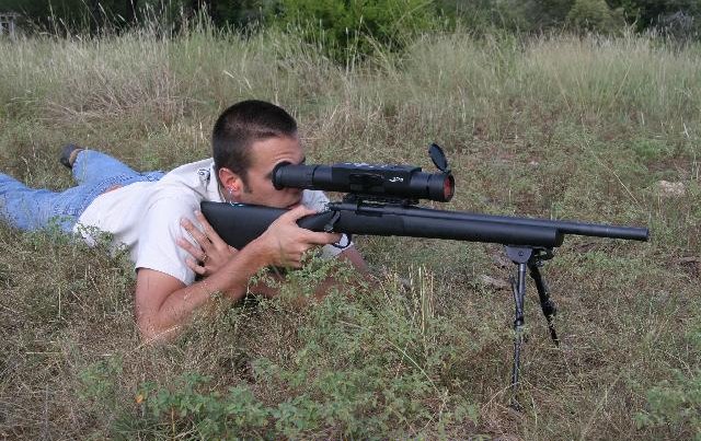 rifle scope camera. Digital Hunter Rifle Scope