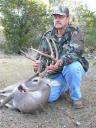 A hunter bagged this management buck on the third day of Texas’ General Deer Season.
