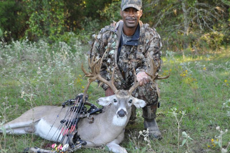 Game Warden with his Kaufman County 27 Point Buck