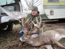 Wesley O'Brien and his 38-Point Nebraska Non-typical Buck