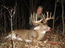 Ron Lance and his buck