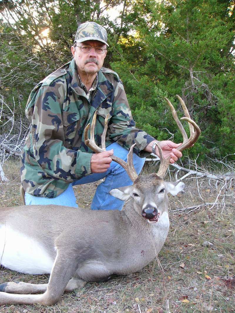 A hunter bagged this management buck on the third day of Texas’ General Deer Season.