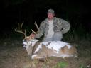 Was this piebald buck harvested in Texas?