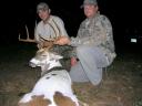 Piebald buck harvested near Palestine, Texas, in November 2008