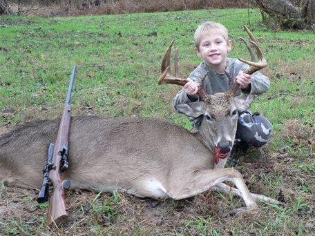 Georgetown Hunter Bags First Buck at Five