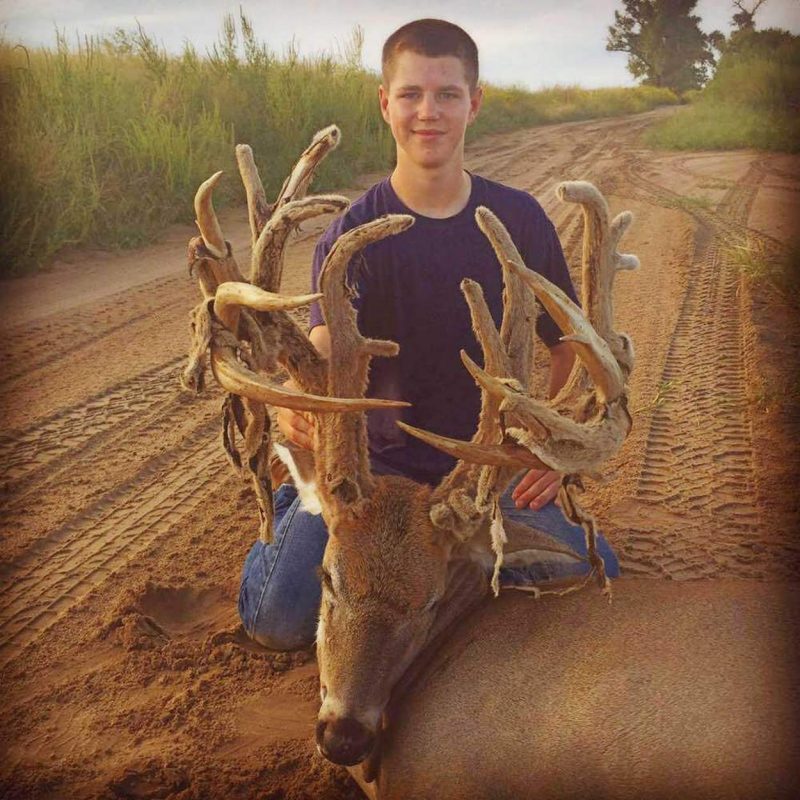 A Giant Whitetail Buck