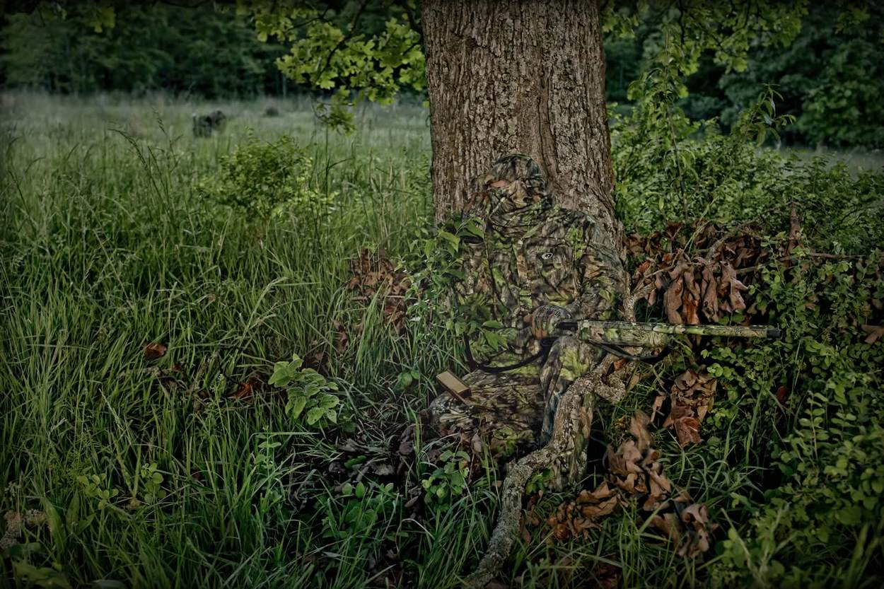 Hunting from the ground means blending in to your surroundings.