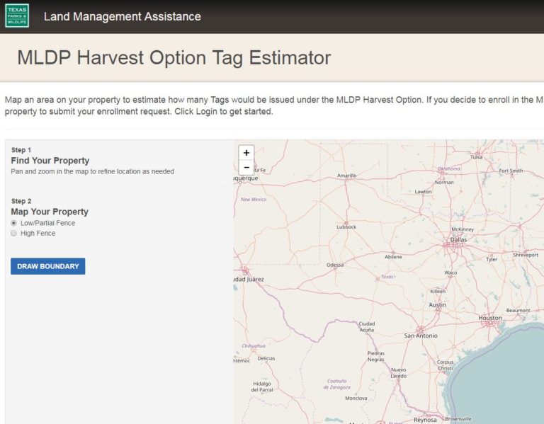 MLDP Harvest Option Tag Estimator MLDP Tags