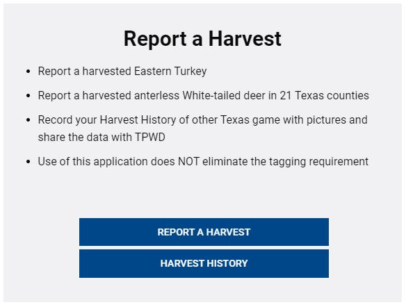 Report Doe Antlerless Harvest