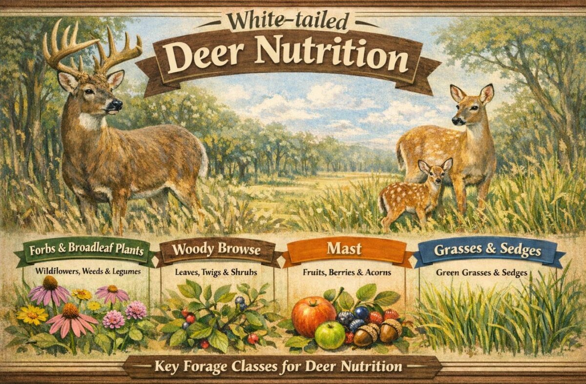 Deer Nutrition, Native Forage & Carrying Capacity